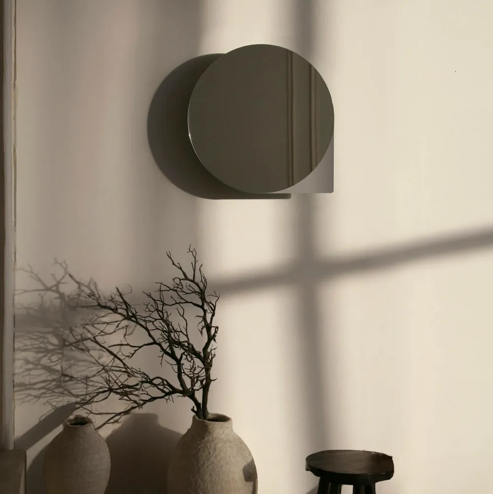 Spinder Design Spejle>Spejlskab Sonnet S Silkeagtig taupe