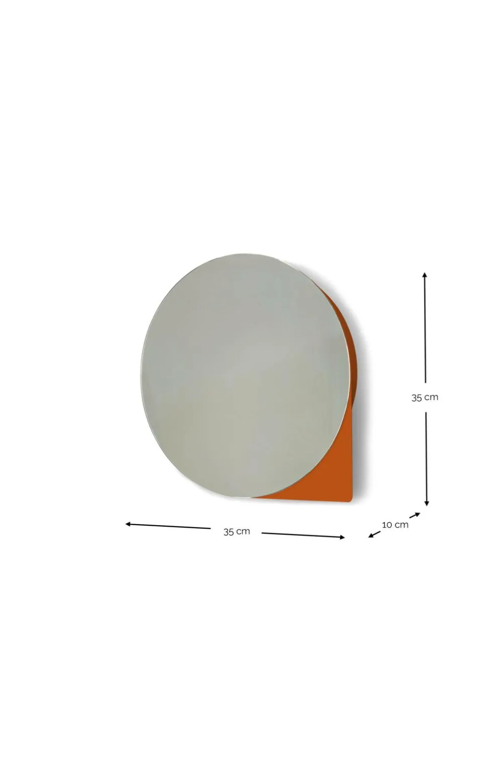 Spinder Design Spejle>Spejlskab Sonnet S Tuscan Terra