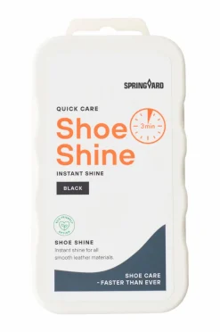 Springyard Espadriller>Poleringssvamp Shoe Shine Black