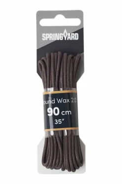 Springyard Skotilbehør|Skotilbehør>Skosnører Round Wax 2.0 Dark brown