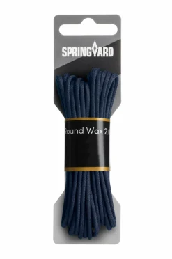 Springyard Skosnører Round Wax 2.0 Marine