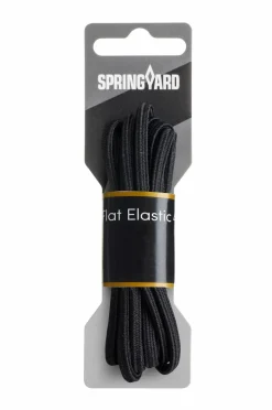 Springyard Skotilbehør|Skotilbehør>Snørebånd Flat Elastic 4.5 Black