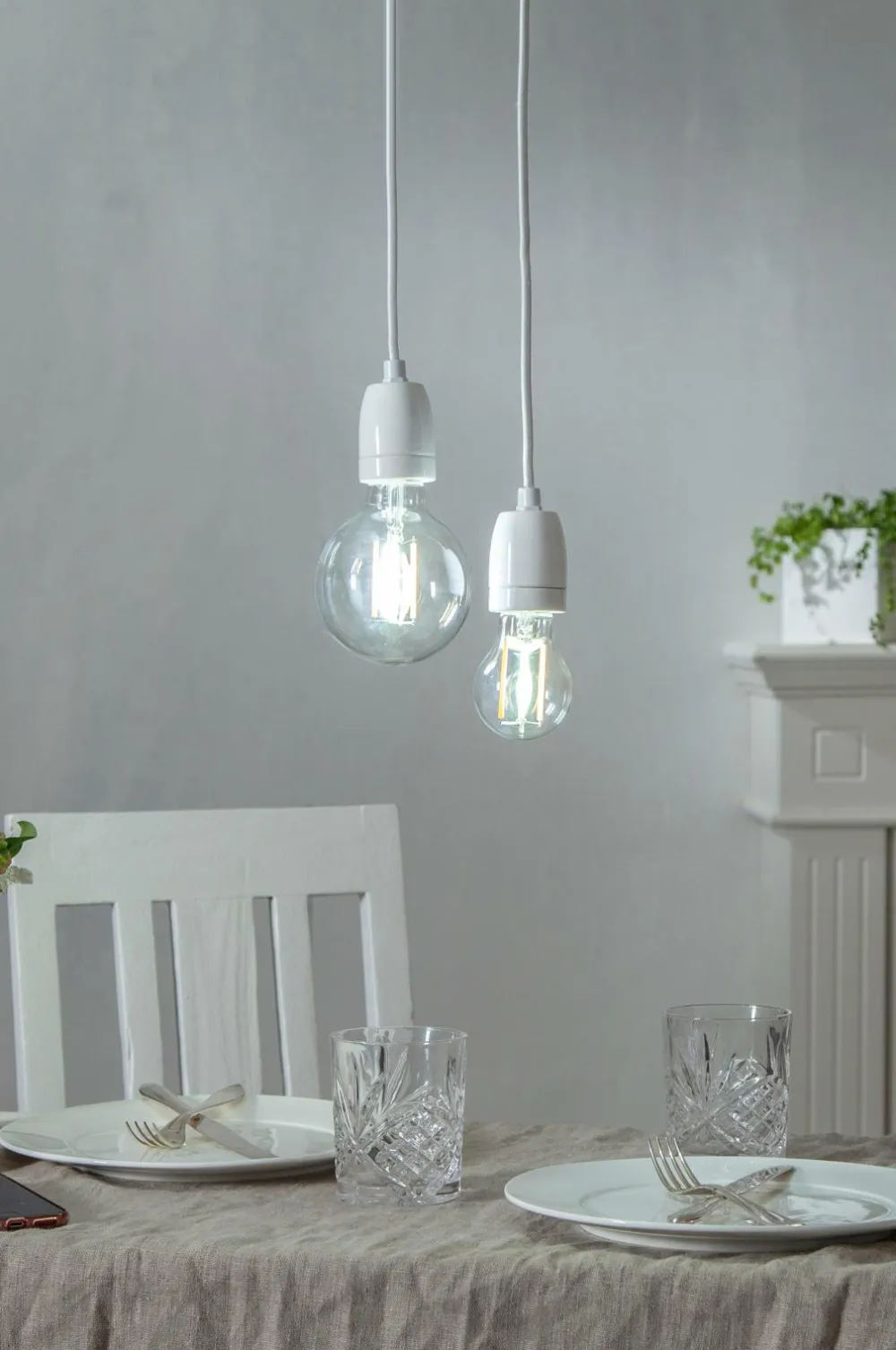 Star Trading LED-pære G95 Smart Bulb Transparent New