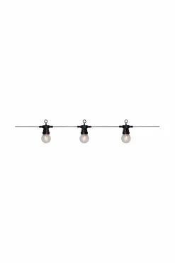 Star Trading Lyskæde Small Circus Filament, 20 led-pærer Sort Best