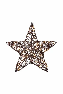 Star Trading Outdoordecoration Vicke Star 40cm Brun New