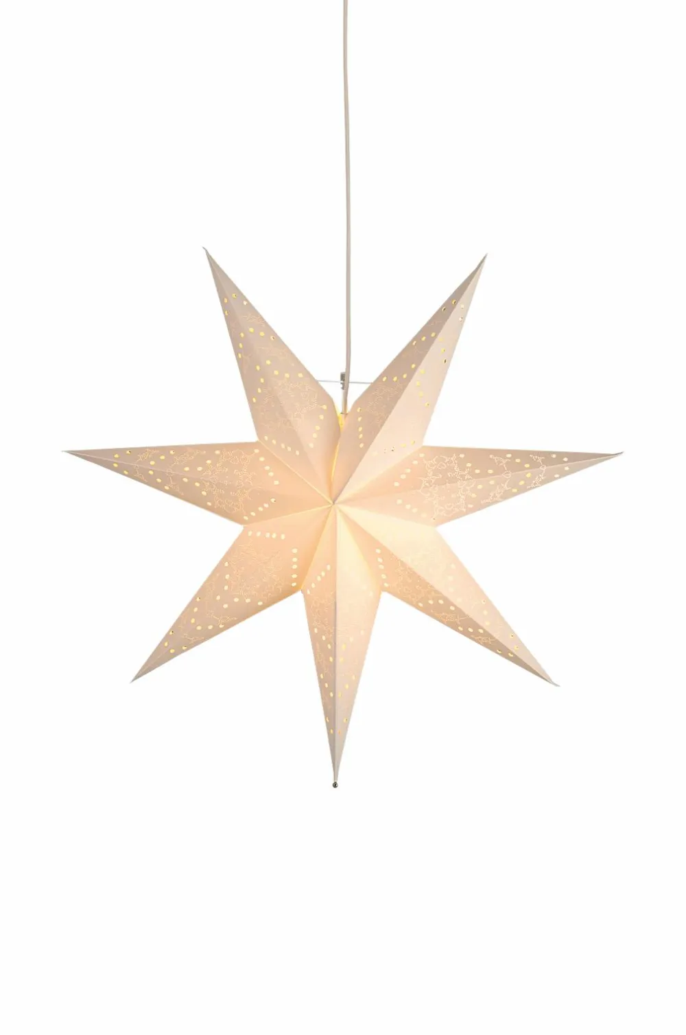 Star Trading Julepynt|Julebelysning>Papirstjerne Sensy Hvid