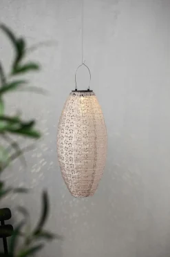 Star Trading Solcelledekoration Festa 40 cm Beige Hot