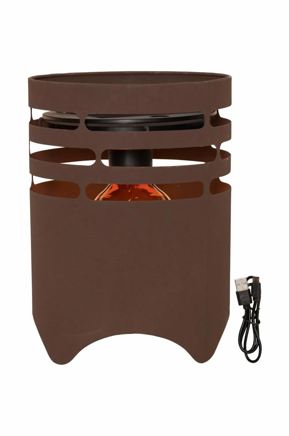 Star Trading Solcelle lanterne marron 25cm Brun Sale