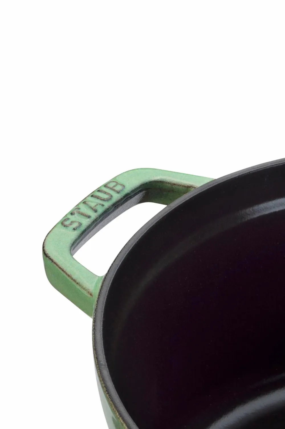 Staub Pander & Gryder>Gjutjärnsgryta 26 cm Salvia Grøn