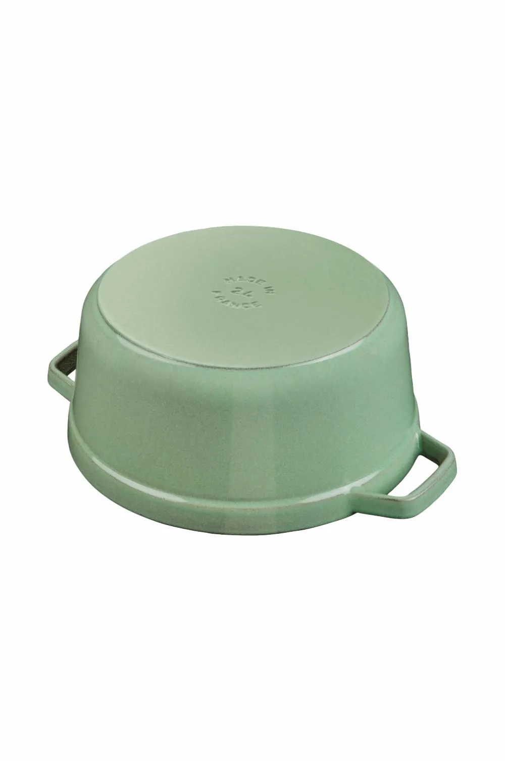 Staub Pander & Gryder>Gjutjärnsgryta 26 cm Salvia Grøn