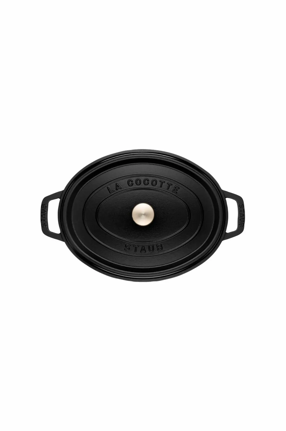 Staub Pander & Gryder>Gryde La Cocotte oval 31 cm, 5,5 l Black