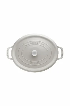 Staub Gryde La Cocotte oval 37 cm, 8 l White Truffle