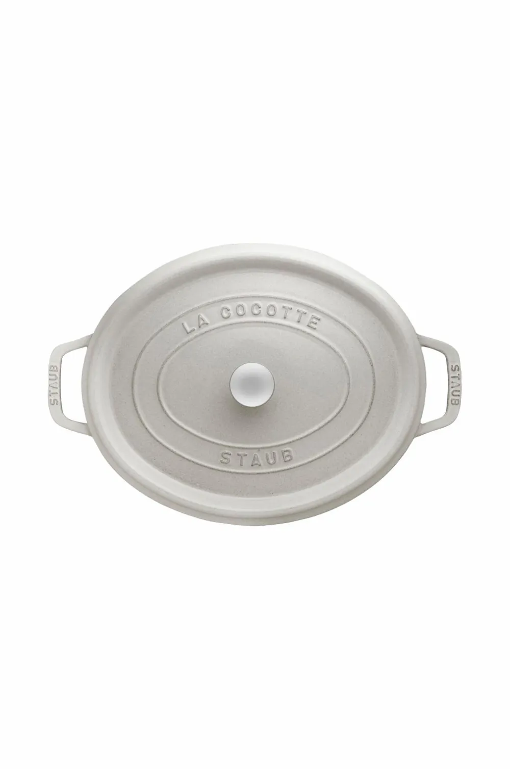 Staub Gryde La Cocotte oval 37 cm, 8 l White Truffle