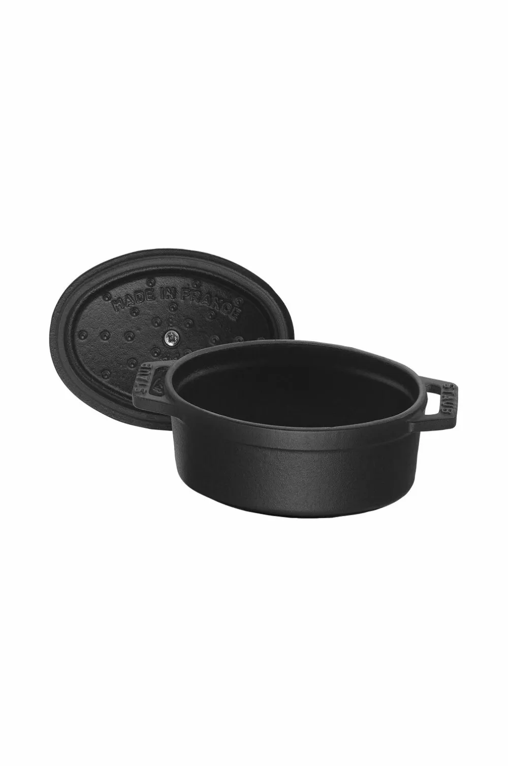 Staub Gryde La Cocotte oval 11 cm, 0,25 l Black Hot