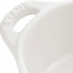 Staub Minigryde rund 10 cm, 0,2 l Ivory White Best