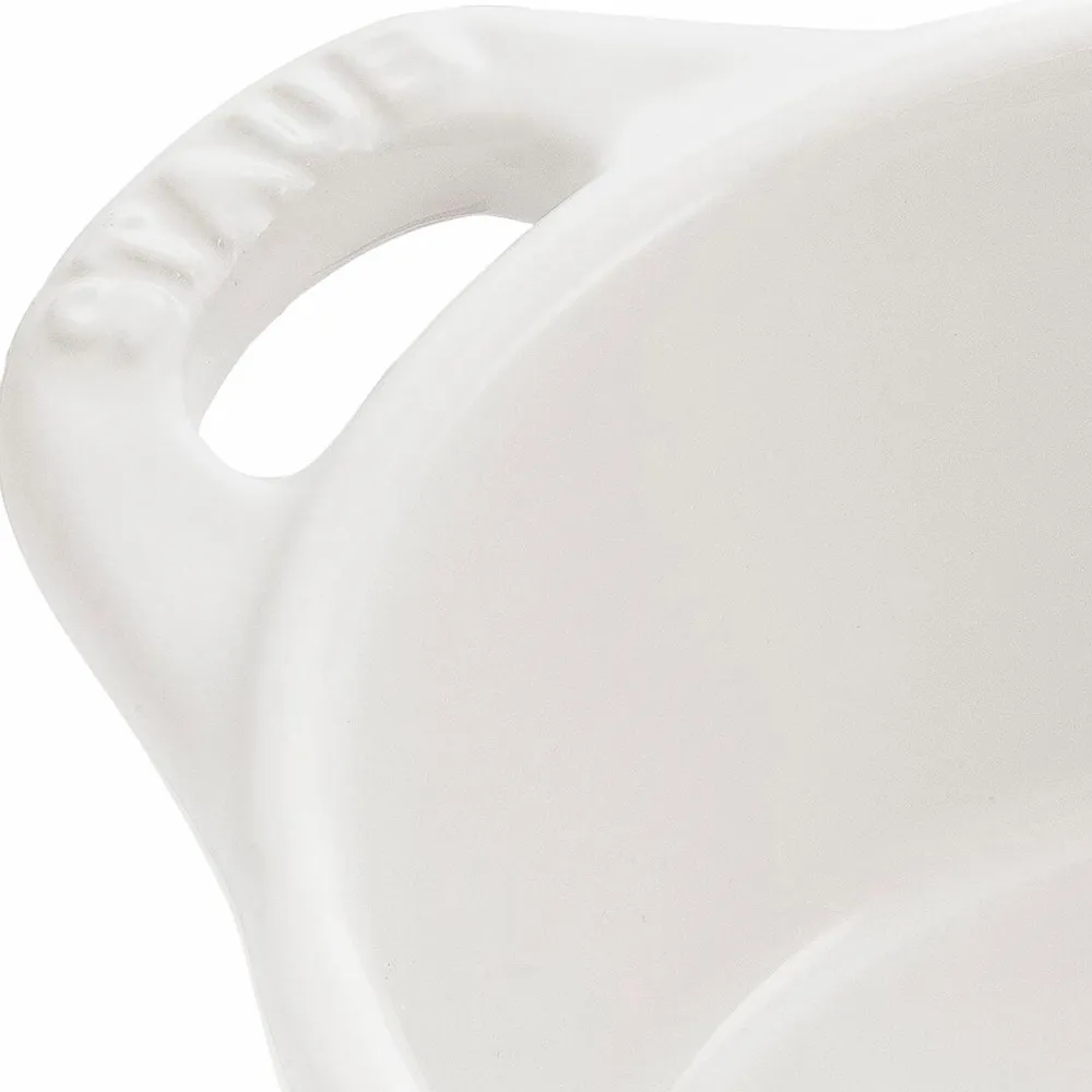 Staub Minigryde rund 10 cm, 0,2 l Ivory White Best