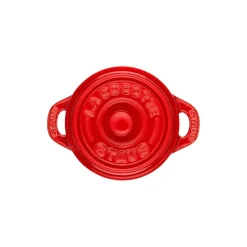 Staub Minigryde rund 10 cm, 0,2 l Cherry red