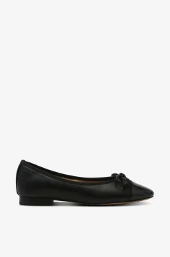 Steve Madden Ballerinasko>Ballerinasko Ellison Ballerina Black leather
