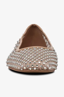 Steve Madden Ballerinasko Auden Ballerinas Tan Mesh Clearance