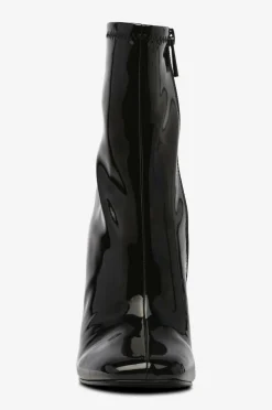 Steve Madden Boots Traverse Bootie Black patent Discount
