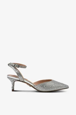 Steve Madden Sandal med hæl Kittie-r Heeled Sandals Sølvfarvet Sale