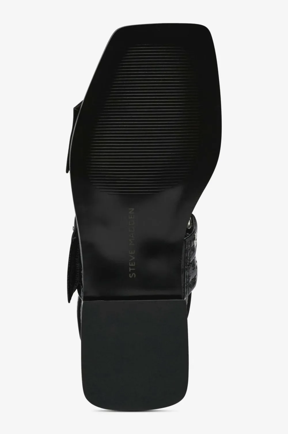Steve Madden Sandaler & Sandaler Med Hæl>Sandaler Saria-E Flat Sandals Black patent