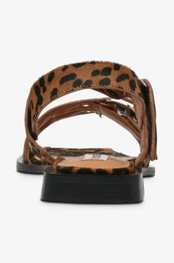 Steve Madden Sandaler Saria-le Flat Sandals Leopard New