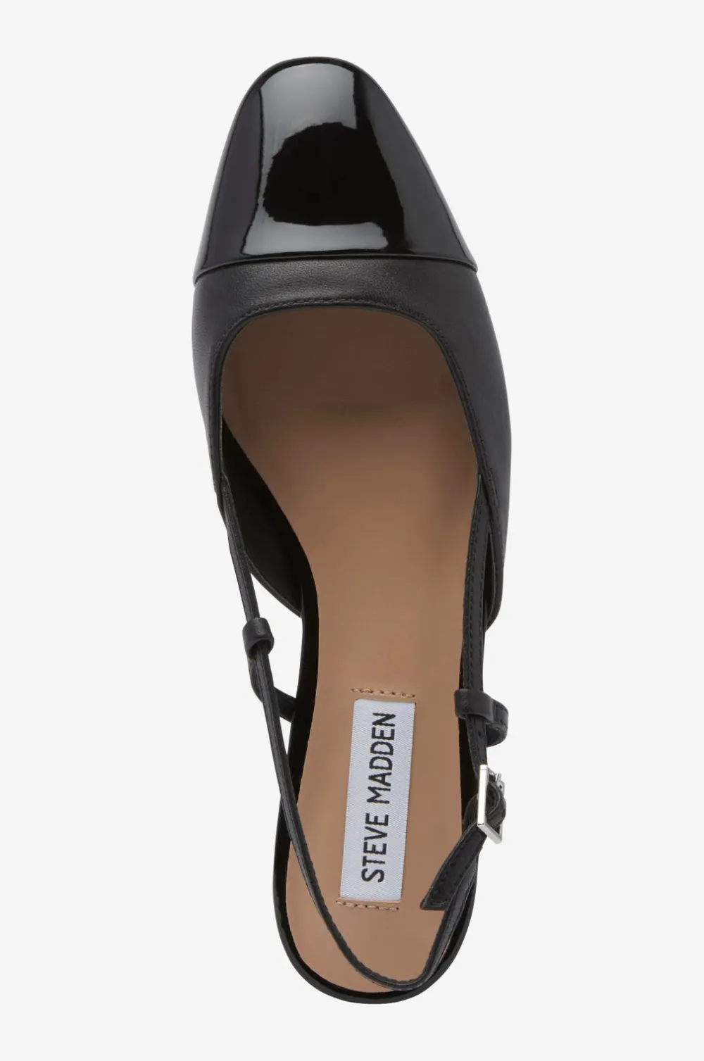 Steve Madden Ballerinasko>Slingback Belinda Ballerina Black leather