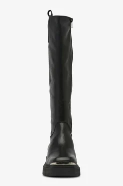 Steve Madden Støvler Constance Boots Black leather Discount
