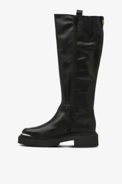 Steve Madden Støvler Constance Boots Black leather Discount