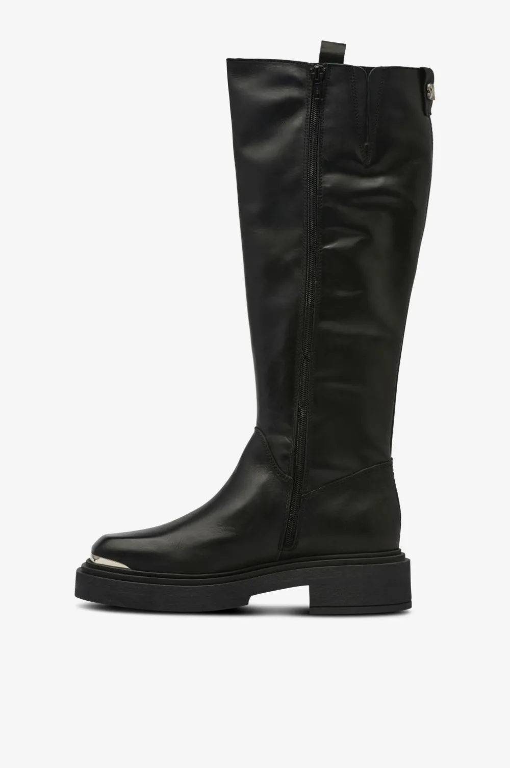Steve Madden Støvler Constance Boots Black leather Discount