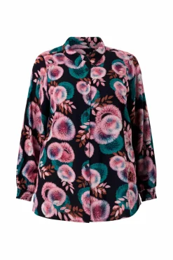 Studio Skjorte sBitta Big pink flowers Discount