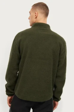 Studio Total Fleecetrøje Fleece Halfzip Grøn Clearance