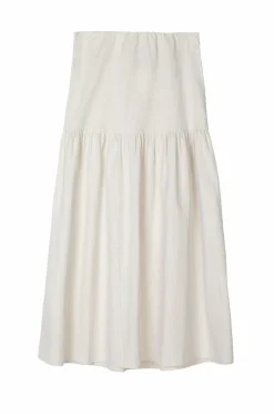 Stylein Maxi nederdel Mirella Skirt Beige stripe Outlet