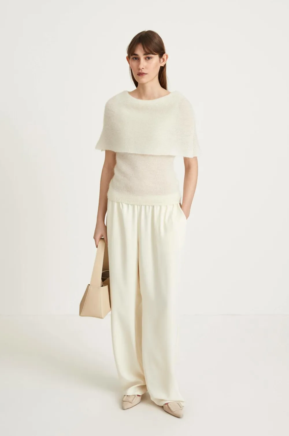 Stylein Taske Yosef Structured Ecru Best