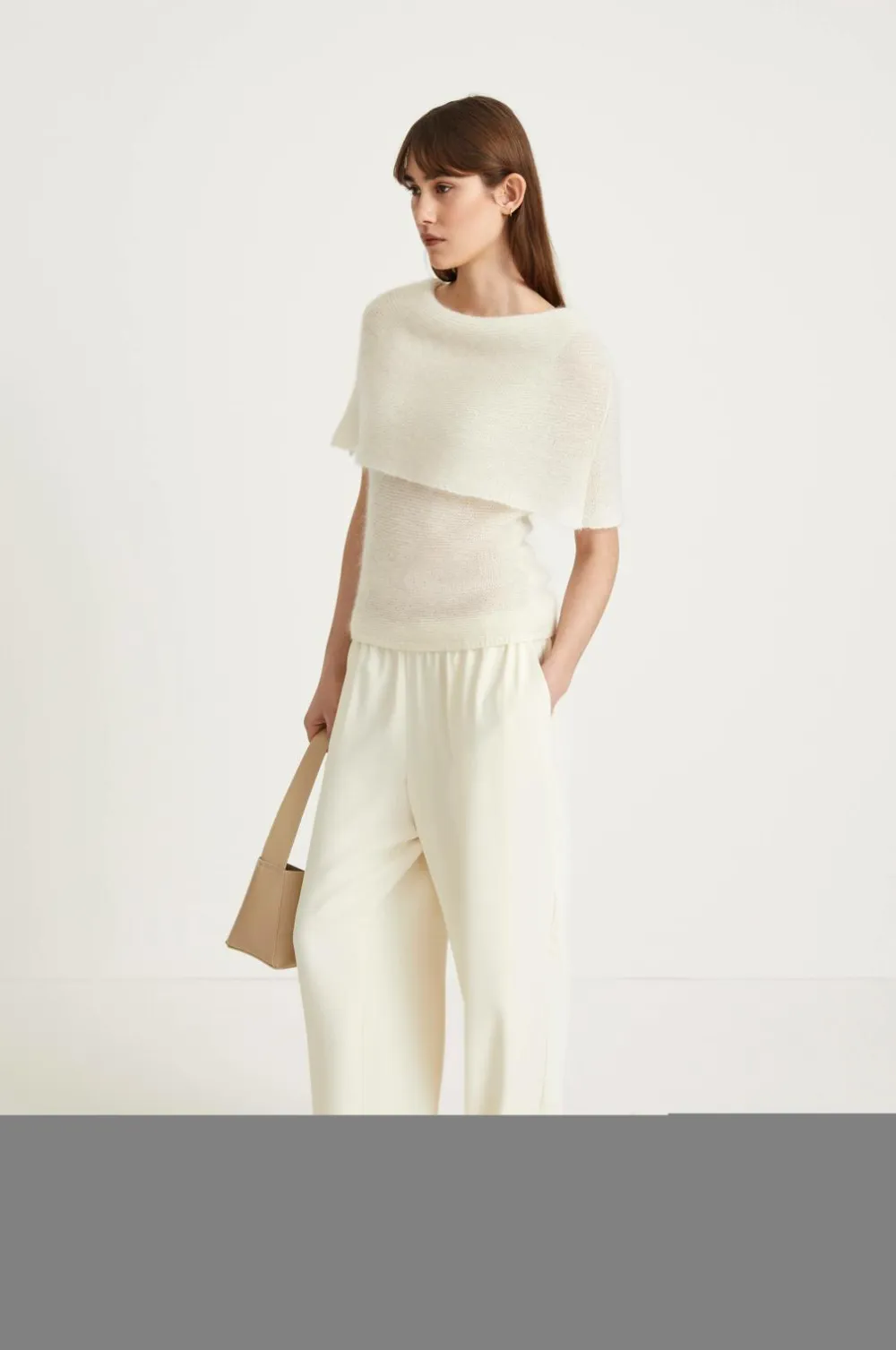 Stylein Taske Yosef Structured Ecru Best