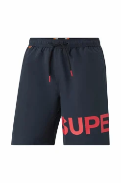 Superdry Badebukser Graphic 17 Eclipse navy Discount