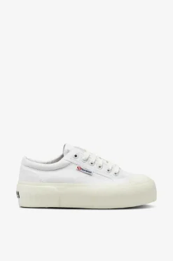 Superga Sneakers 2631 Stripe Platform A6l White/Whiteavori New