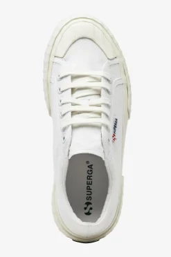Superga Sneakers 2631 Stripe Platform A6l White/Whiteavori New