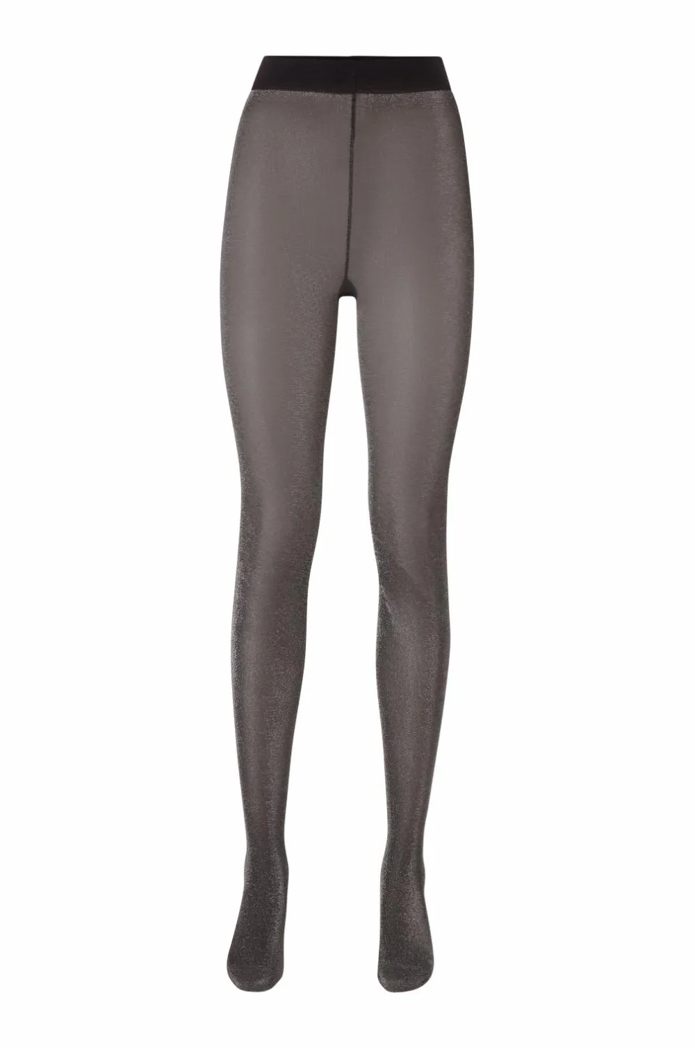 Swedish Stockings Strømpebukser Tora Shimmery Tights Black Discount