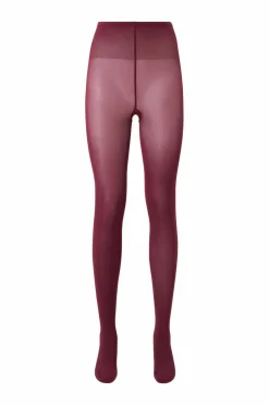 Swedish Stockings Strømpebukser>Strømpebukser Olivia Premium Tights Deep red