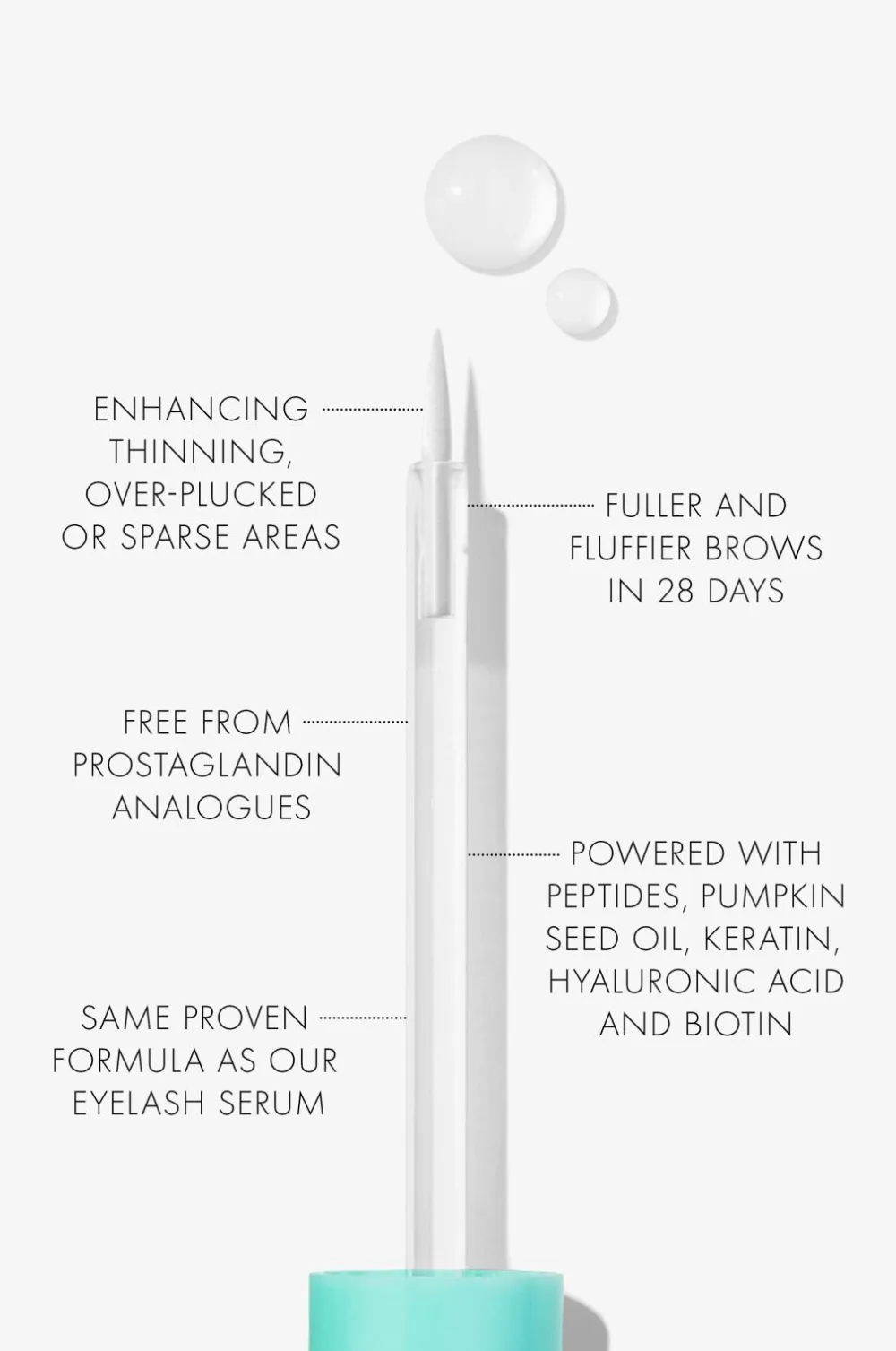 Sweed Øjenbryn>The Brow Serum No color