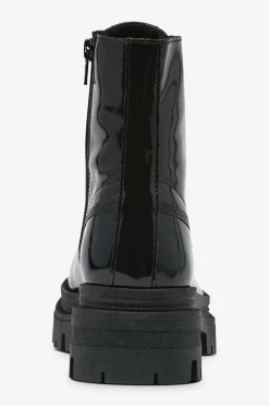 Tamaris Ankelstøvler Black patent Discount