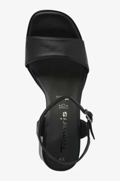 Tamaris Sandaler med hæl Black uni Outlet