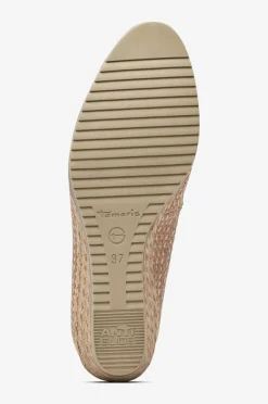 Tamaris Sko med kilehæl Nature Comb New