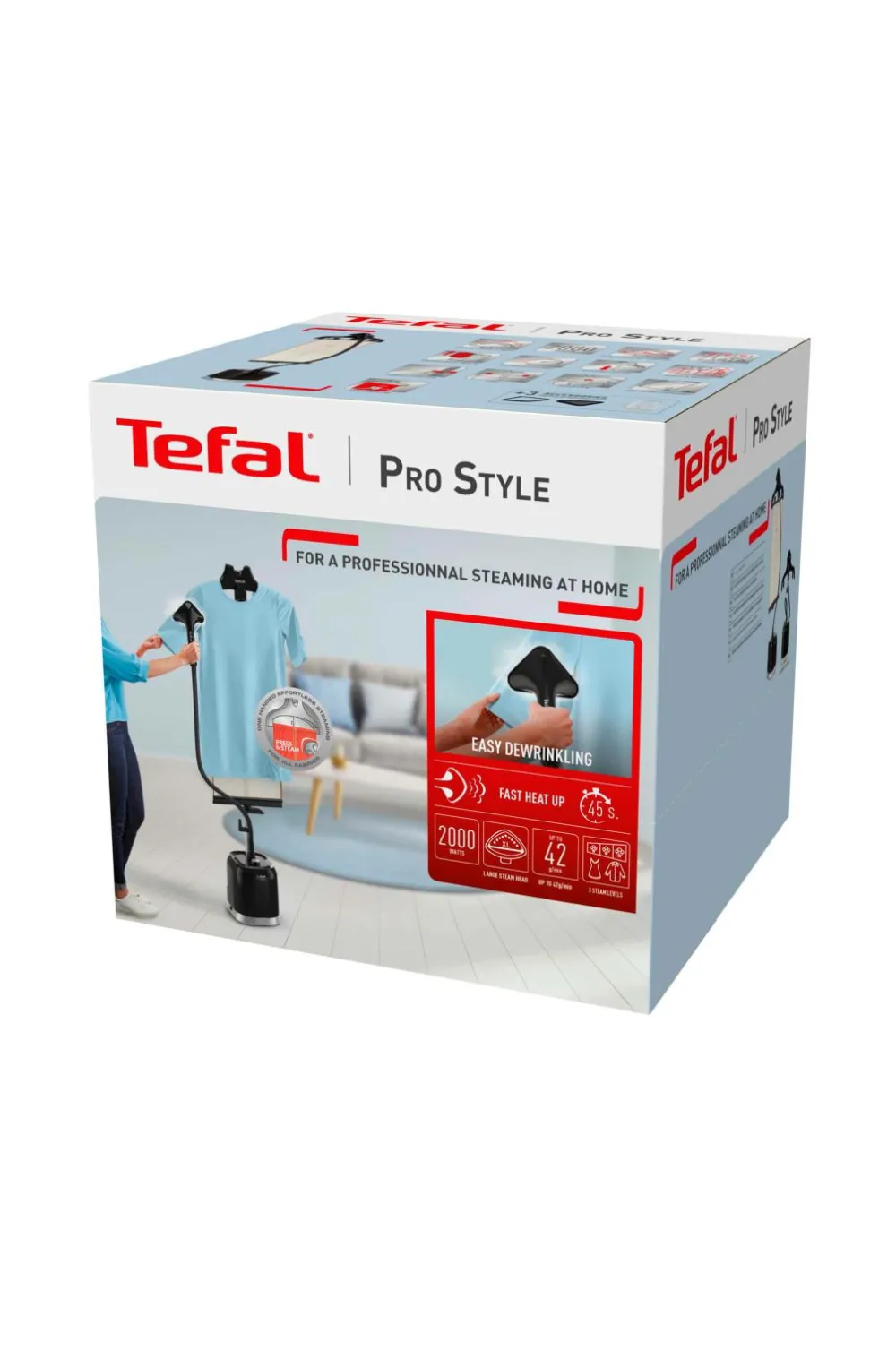 Tefal Husholdningselektronik>Damper Pro Style Upright Garment Steamer It3480e1 No color