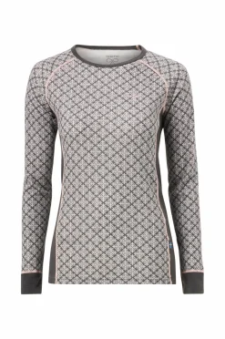 Termo Skiundertøj|Skiundertøj>Langærmet undertrøje Seaqual Jacquard Round Neck Mat green