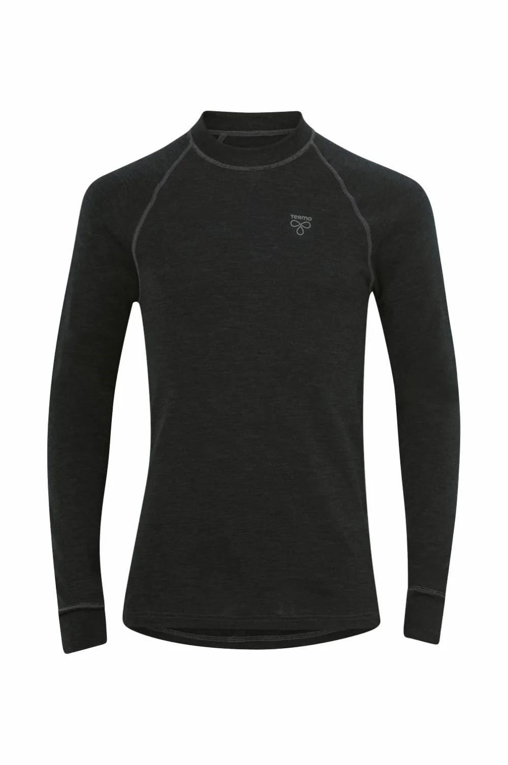 Termo Skiundertrøje Wool Light 2.0 Jumper Long Sleeve Anthracite meleret New