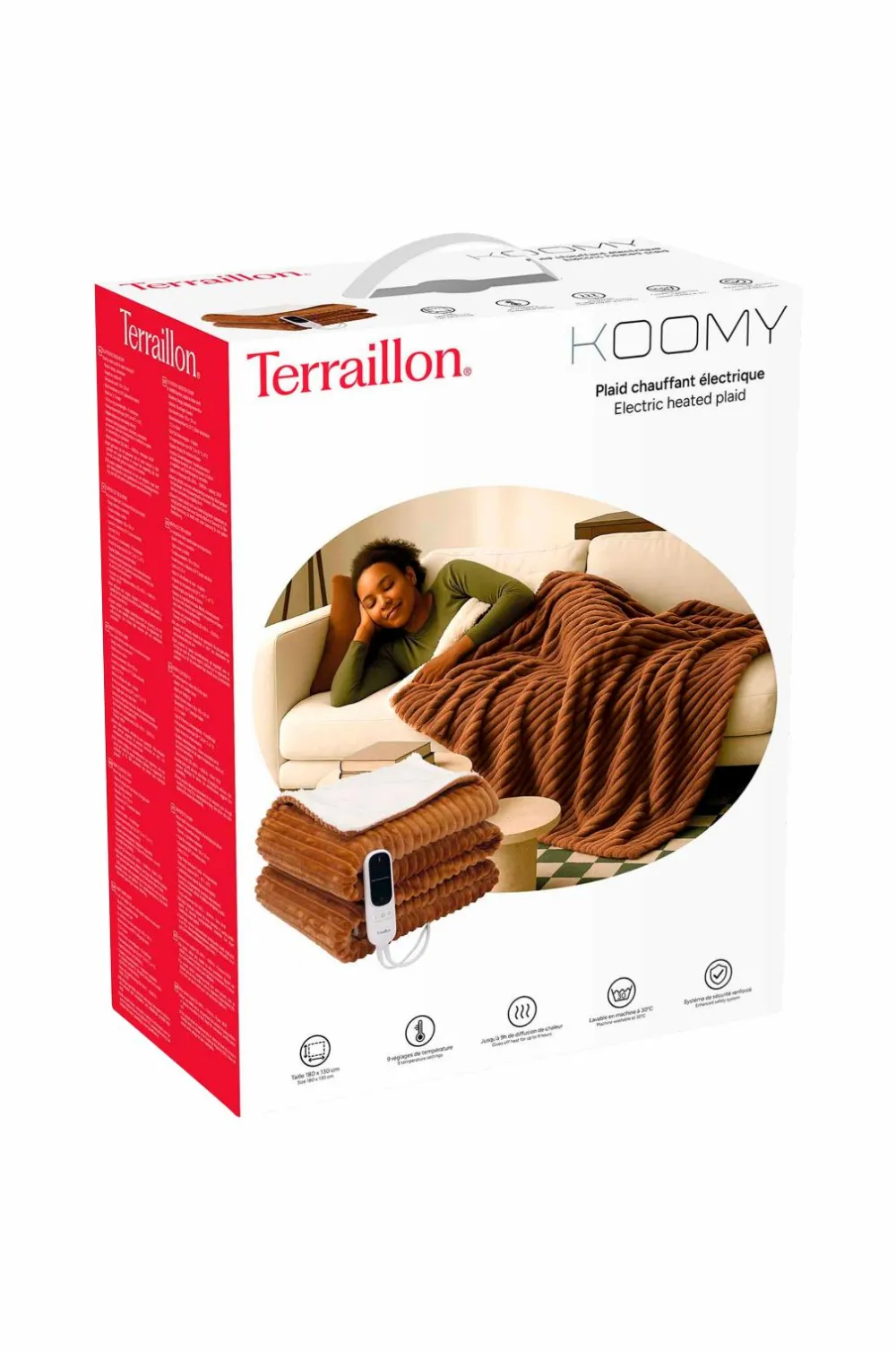 Terraillon Personlig Pleje>Varmetæppe Koomy 180x130cm 140w No color