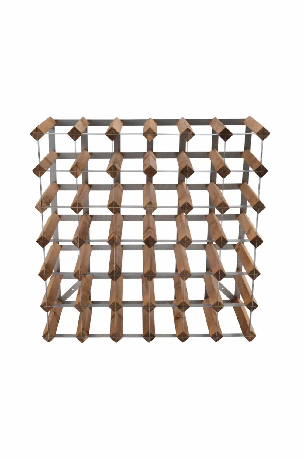 The Swedish Wine Rack Factory Småopbevaring>Vinreol 42 flasker Brun